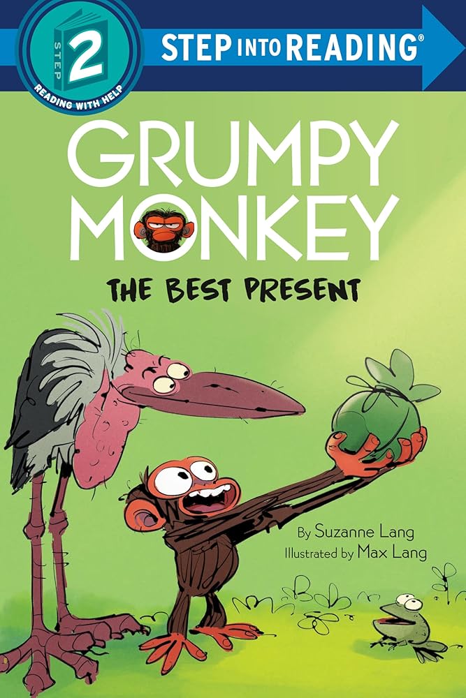 Grumpy Monkey The Best Present (Grumpy Monkey Step Into Reading) cover image