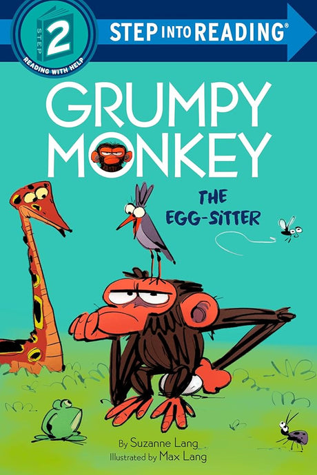 Grumpy Monkey The Egg-Sitter (Grumpy Monkey Step Into Reading) cover image