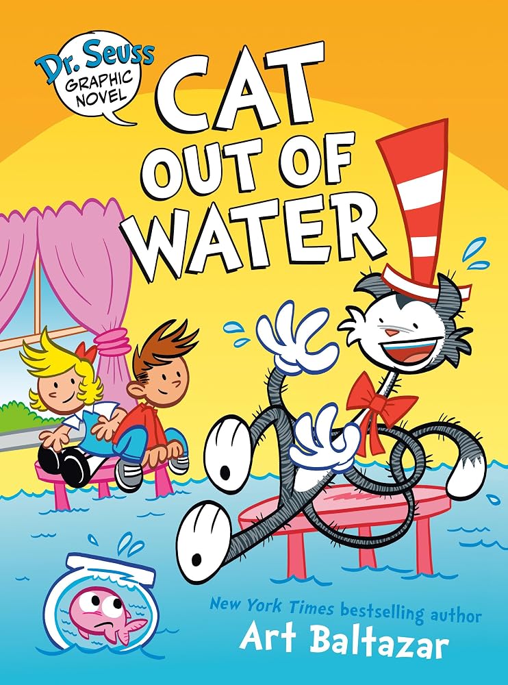 Dr. Seuss Graphic Novel: Cat Out of Water: A Cat in the Hat Story cover image
