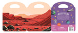 Sí Sabo Galaxy: A Bilingual Reusable Sticker Play Set: Learn Spanish-English Language Skills with 30+ Glow-in-the-Dark Stickers and 2 Fold-Out Play & Go Scenes (Sí Sabo Kids)